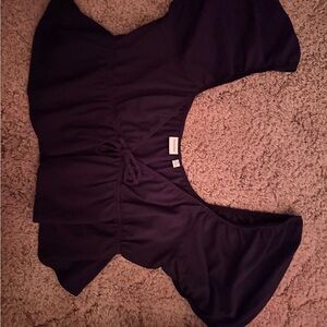 Sunday Best black Crop Top